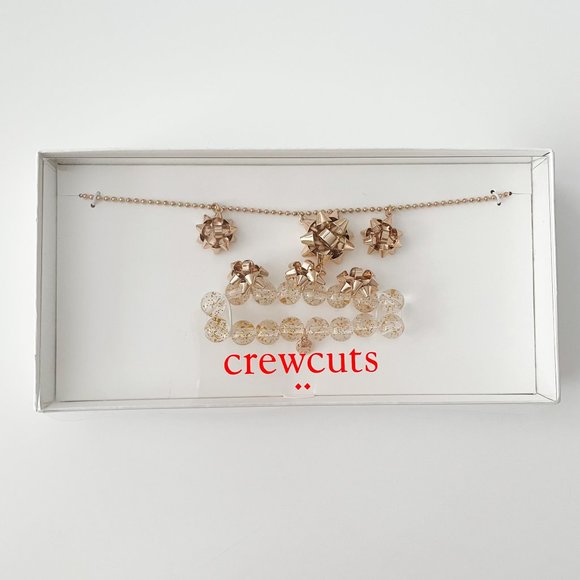 J. Crew Factory Other - J. Crew Factory Girls' Bow Necklace and Bracelet Set